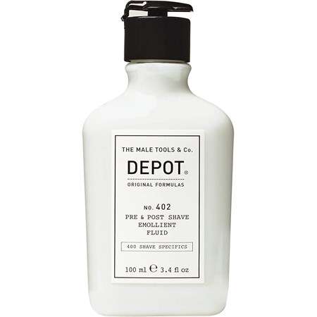 Depot Depot 402 Pre & Post Shave Emollient Fluid 100ml in Rasatura