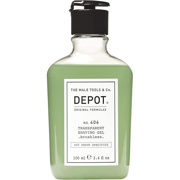Depot Depot 406 Transparent Shaving Gel 100ml