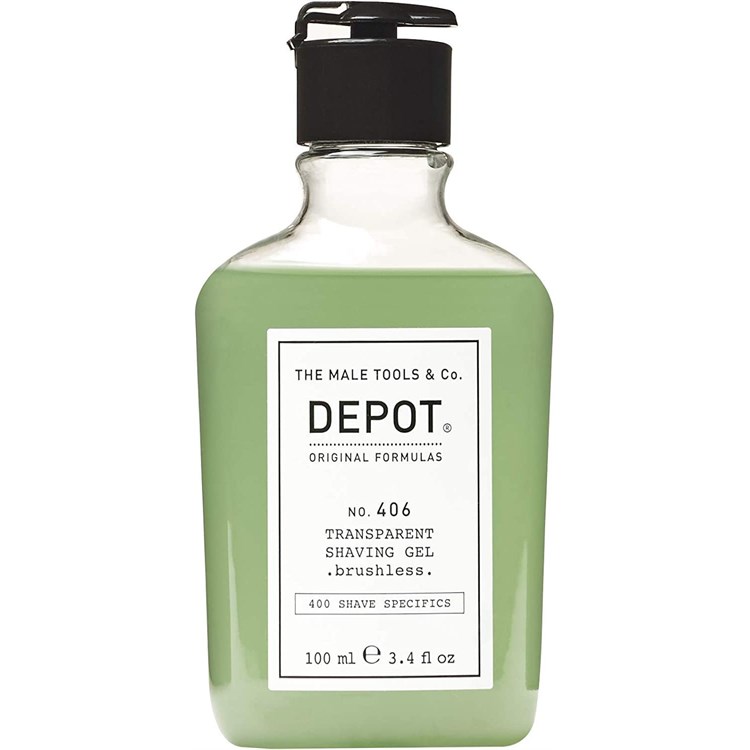Depot Depot 406 Transparent Shaving Gel 100ml