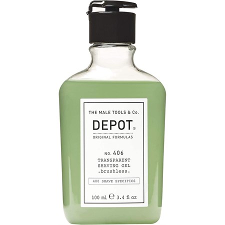 Depot Depot 406 Transparent Shaving Gel 200ml in Rasatura