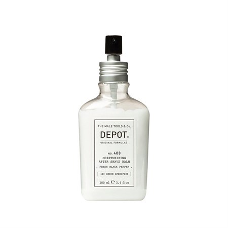 Depot Depot 408 Moisturizing After Shave Balm 100ml - Fresh Black Pepper in Rasatura