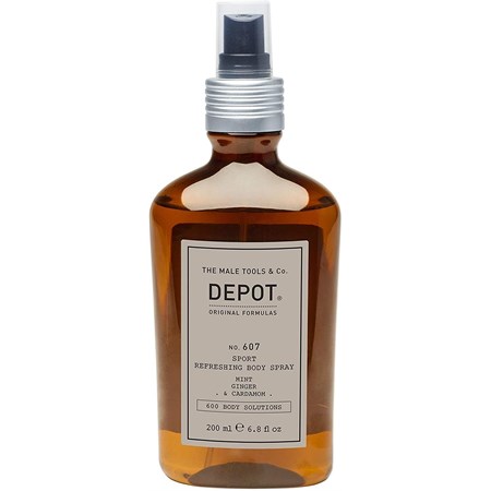 Depot Depot 607 Sport Refreshing Body Spray 200ml in Viso e Corpo