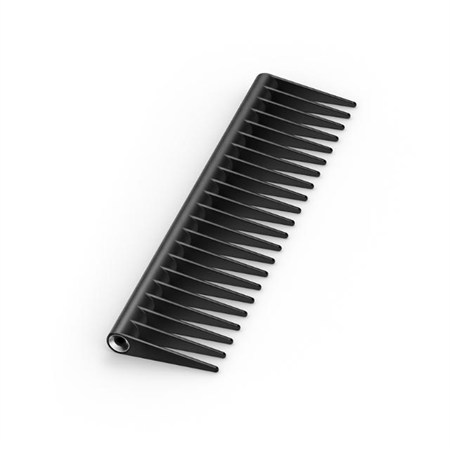 detangling comb pettine districante nero e rame