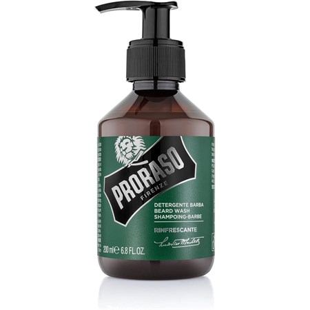 PRORASO PRORASO Detergente Rinfrescante Shampoo Barba 200ml in Cura Barba e Baffi