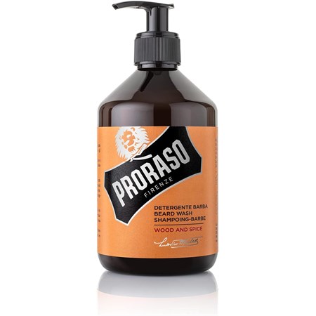 PRORASO PRORASO Detergente Wood and Spice Purificante 500 ml in Cura Barba e Baffi