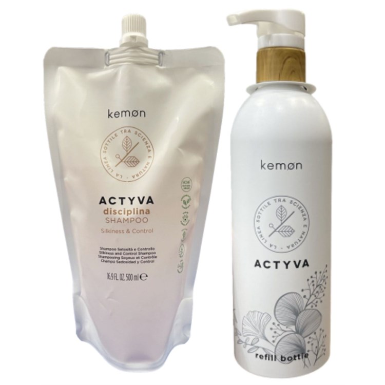 Kemon Actyva Kemon Actyva Disciplina Shampoo Pouch Bag 500ml