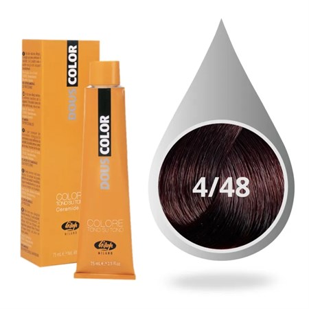 Lisap Lisap Douscolor Regulator 4/48 Mogano Violetto 75 Ml in Tinte