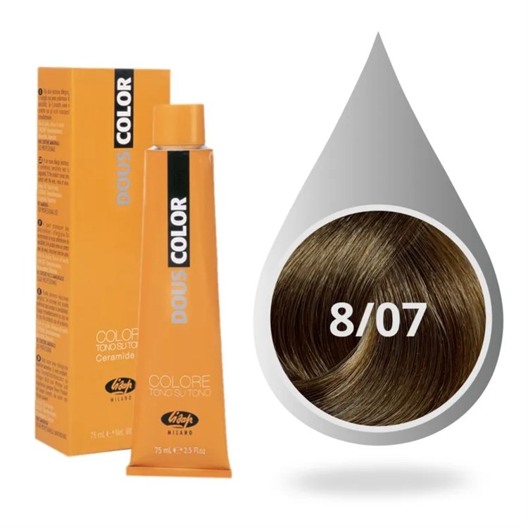 Lisap Lisap Douscolor Regulator 8/07 Tabacco Chiaro 75 Ml
