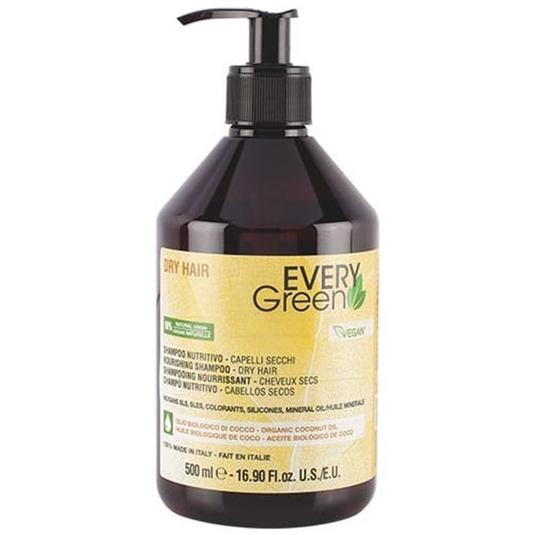 EveryGreen EveryGreen Dry Hair Shampoo 500ml Idratante Capelli Secchi
