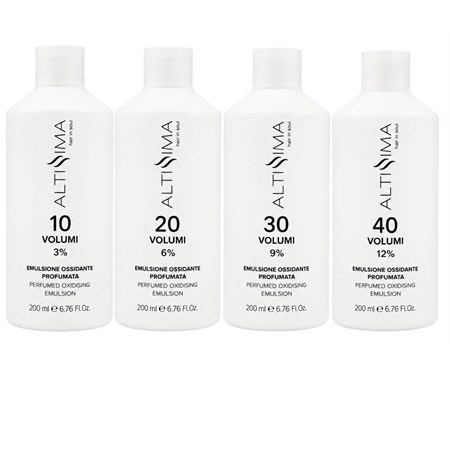 emulsione ossidante profumata 1000ml 10 20 30 40 volumi