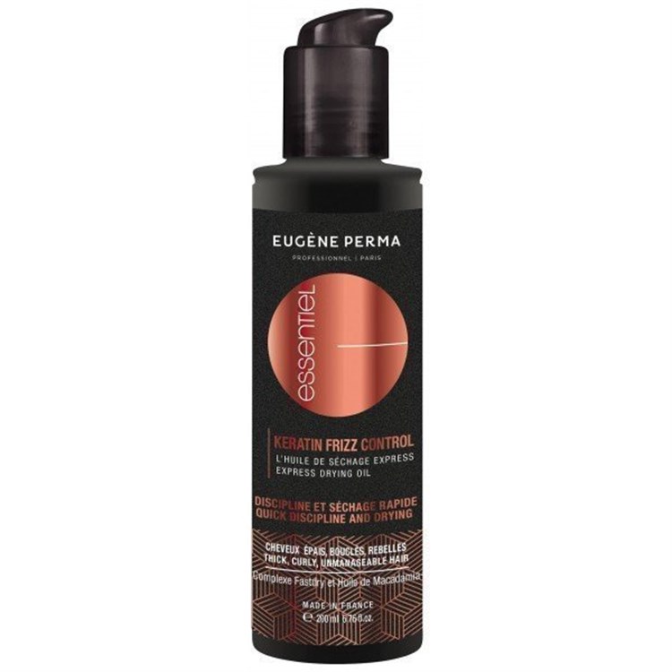 Eugène Perma Eugène Perma Essential Keratin Frizz Oil 200ml - Olio Anti Crespo