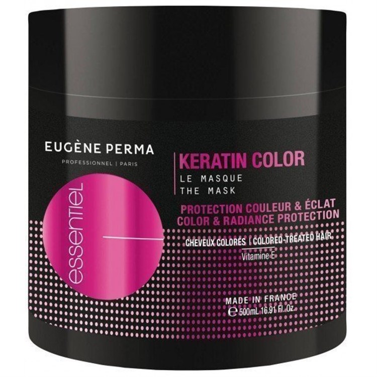 Eugène Perma Eugène Perma Essentiel Keratin Color Masque 500ml - Maschera alla cheratina per capelli colorati