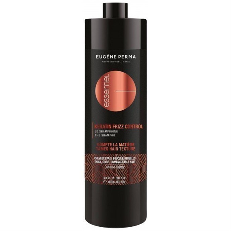 Eugène Perma Eugène Perma Essentiel Keratin Frizz Control 1000ml - Shampoo anti crespo