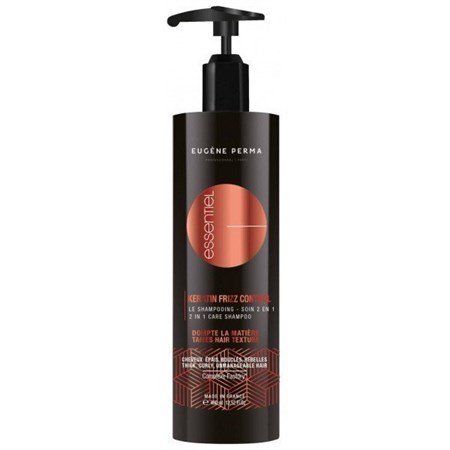 Essentiel Keratin Frizz Control 400ml - Shampoo anti crespo