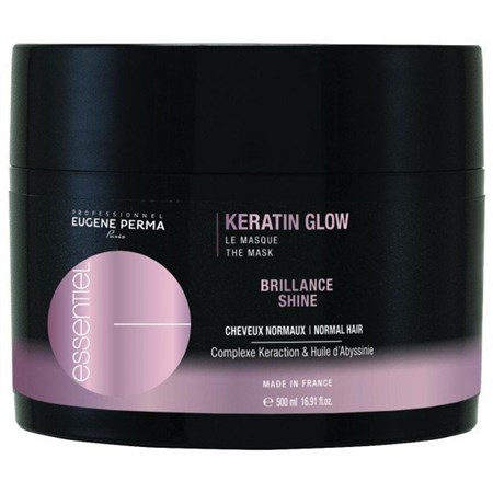 Essentiel Keratin Glow 500ml - Maschera riparatrice di Lucentezza