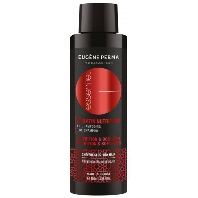 Eugène Perma Eugène Perma Essentiel Keratin Nutrition Shampoo 100ml - Shampoo Nutriente