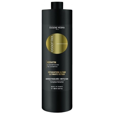 Essentiel Réparation Ultime Keratin Shampoo 1000ml - Shampoo per capelli danneggiati