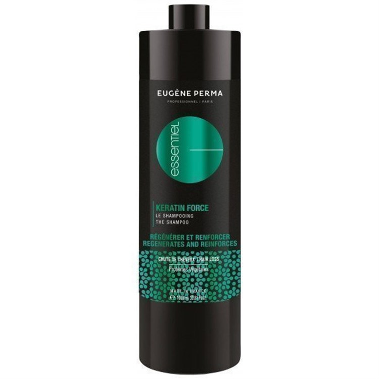 Eugène Perma Eugène Perma Essentiel Shampoo Keratin Force 1000ml - Shampoo Anti Caduta