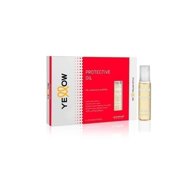 Alfaparf Yellow Alfaparf Yellow File Protective oil per Colore e Decolorazione 6x13ml