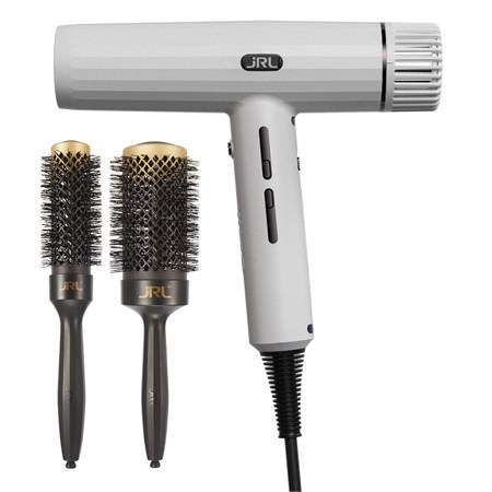 forte pro ghost asciugacapelli ultra light con 2 spazzole termiche