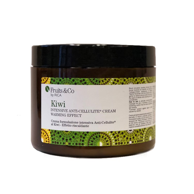 Rica Rica Fruits & Co Crema Anticellulite Effetto Riscaldante Kiwi 500ml