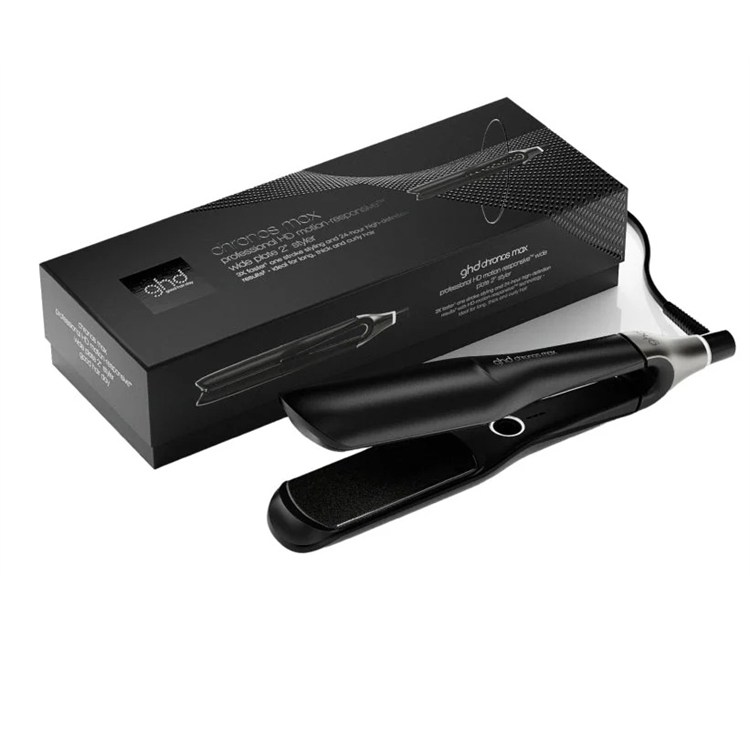 ghd ghd ghd Piastra Chronos Max Professional HD Motion Responsive Wide Plate Styler Black
