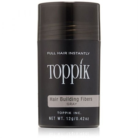 Toppik Toppik Hair Building Fibers Gray - Grigio 12g in Capelli Uomo