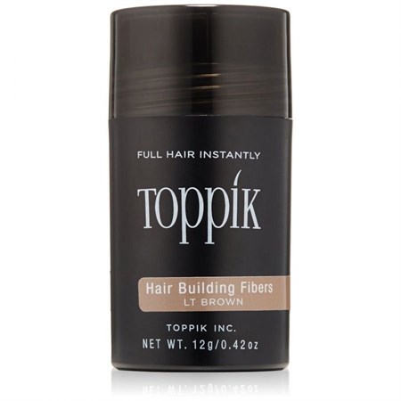 Toppik Toppik Hair Building Fibers Light Brown - Castano Chiaro 12g in Capelli Uomo