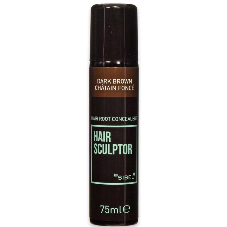Sibel Sibel Hair Sculptor Hair Root Concealers Dark Brown 75ml Correttore Radice Spray Castano Scuro