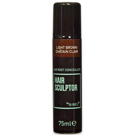 hair sculptor hair root concealers light brown 75ml correttore radice spray castano chiaro