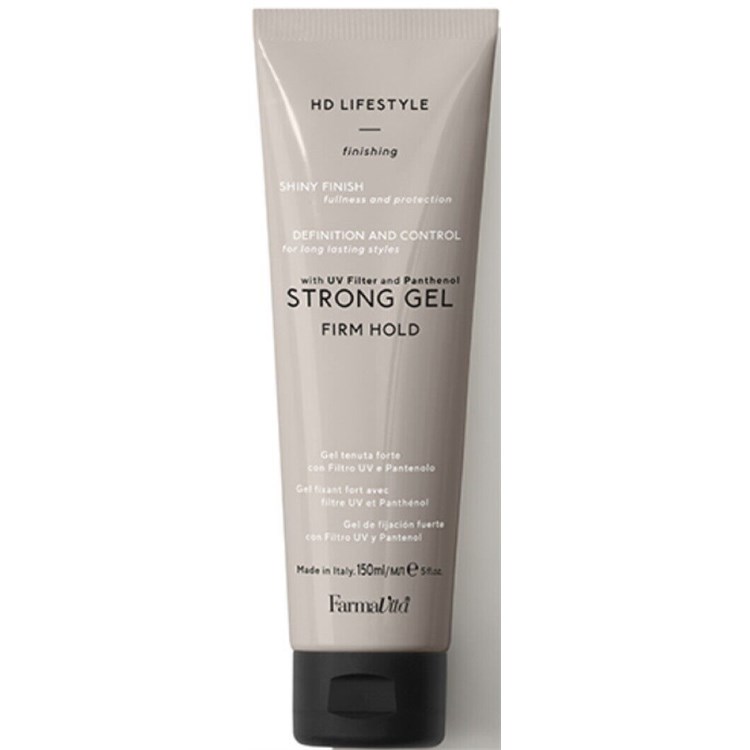 FarmaVita FarmaVita HD LifeStyle Strong Firm Hold Gel 150ml - Gel tenuta forte con filtro UV