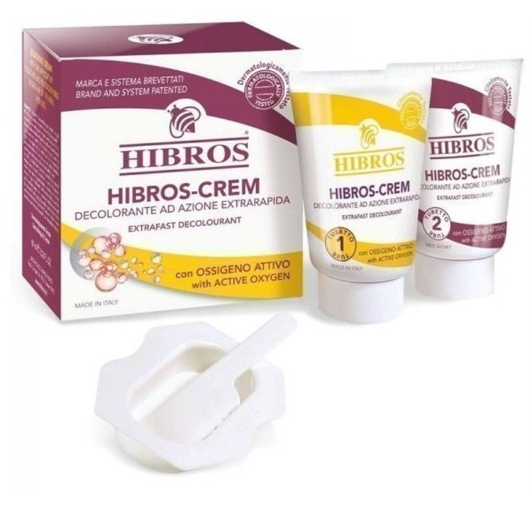   Hibros-Crem Decolorante Ad Azione Extrarapida Peli Viso - Gambe - Braccia
