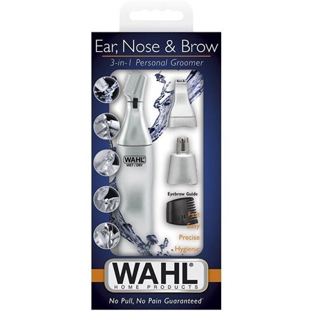 wahl home trimmer 3 in 1 peli naso orecchie ciglia