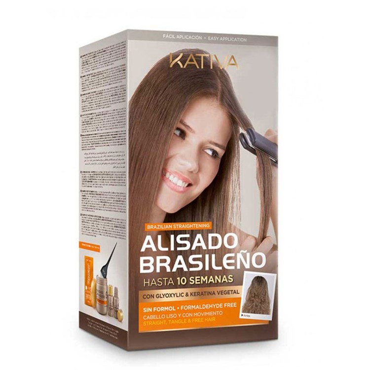 Kativa Kativa Kativa Kit Stiratura Lisciante Brasiliano 12 settimane