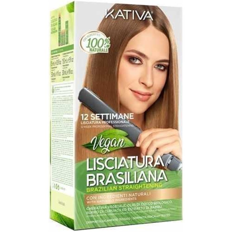 Kativa Kativa Stiratura Brasiliana Vegan Liscio Perfetto 12 Settimane