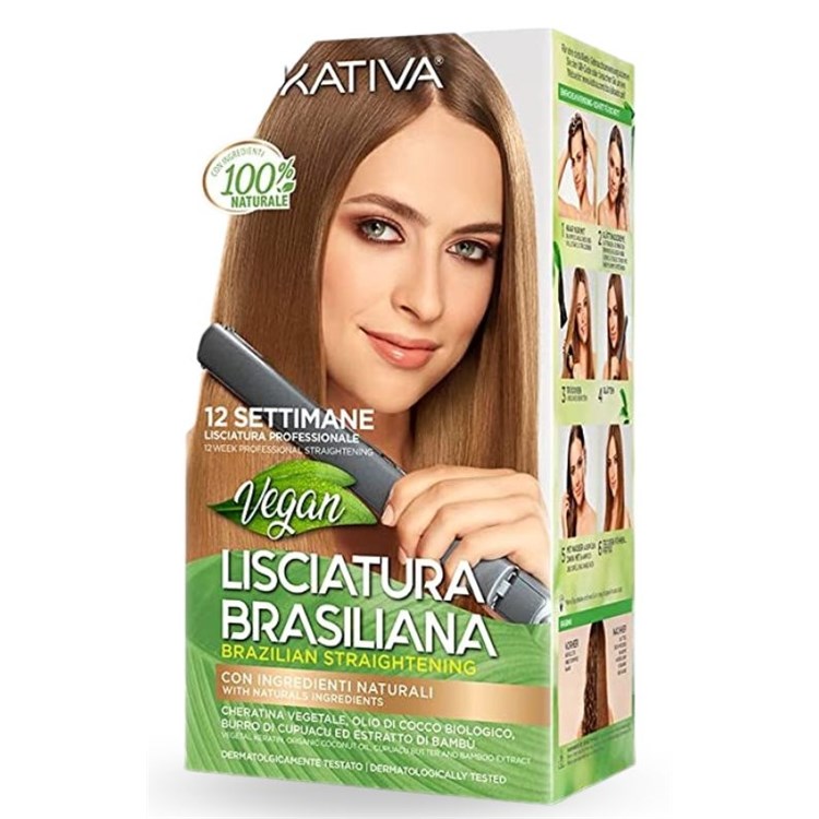 Kativa Kativa Stiratura Brasiliana Vegan Liscio Perfetto 12 Settimane