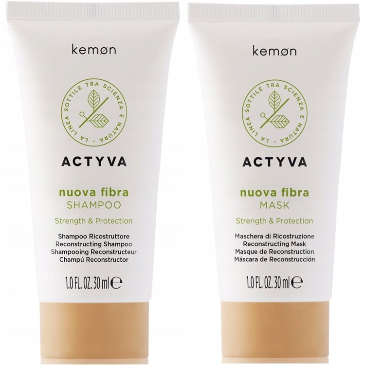 Kemon Actyva Kemon Actyva Kit Nuova Fibra Shampoo 30ml + Mask 30ml