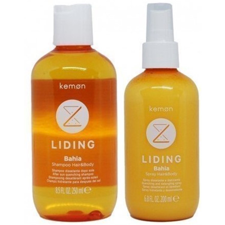 Kemon Kemon Kit Liding Bahia Shampoo 250ml + Spray 200ml