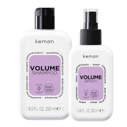 Kit Kemon Volume Shampoo 250ml + Spray 200ml