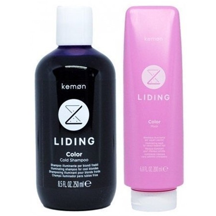 Kemon Kemon Kit Liding Color Cold Shampoo 250ml + Mask 200ml