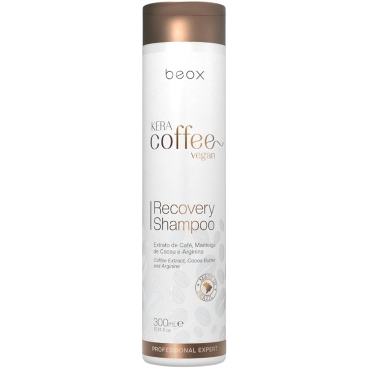 Beox Beox KeraCoffee Vegan Recovery Shampoo 300ml Shampoo Ristrutturante e Riparatore