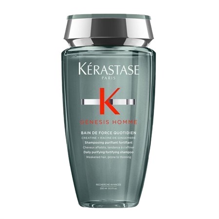 Kerastase Kerastase Genesis Homme Bain De Force Quotidien Shampoo 250 ml in Capelli Uomo