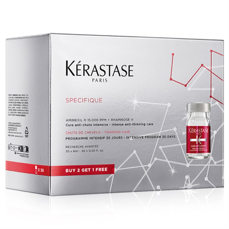Kerastase Kerastase Programma Intensivo Anticaduta Specifique Aminexil 30 Fiale x 6ml + Omaggio Shampoo 10 ml e Fondant 10 ml Genesis