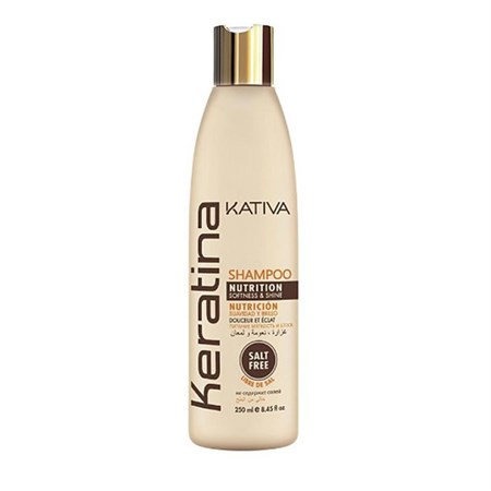 Keratin Nutrition Softness & Shine Shampoo 250ml