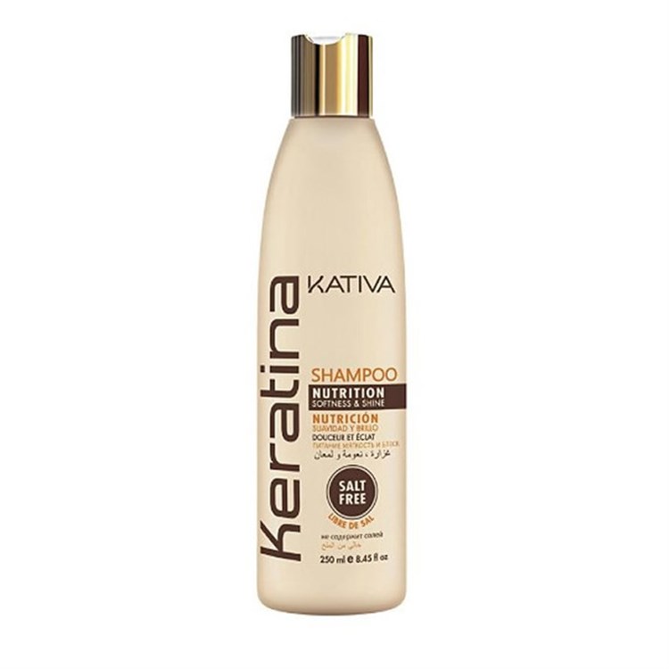 Kativa Kativa Keratin Nutrition Softness & Shine Shampoo 250ml