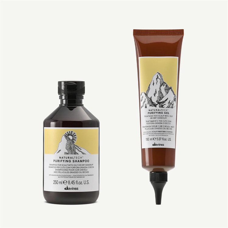 Davines Davines Kit Antiforfora Purificante Shampoo 250ml e Gel 150ml