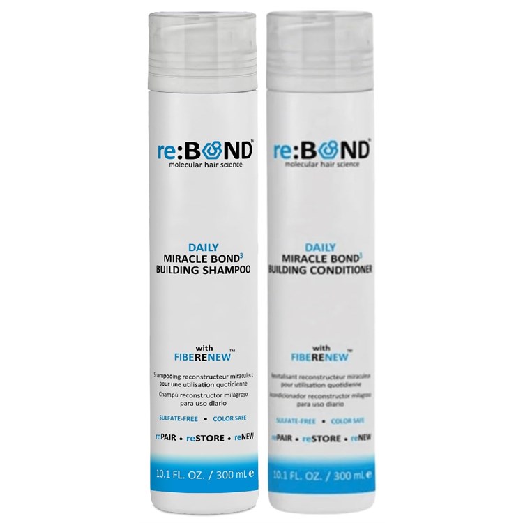 reBond reBond Kit ReBond Hair Miracle Bond Building Shampoo 300ml + Conditioner 300ml Rigenerante Ristrutturante