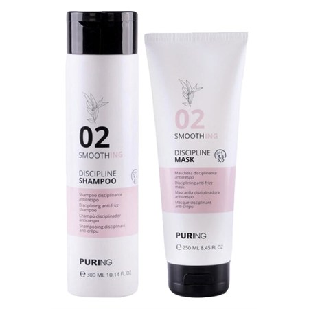 kit smoothing discipline shampoo 02 300ml mask 250ml