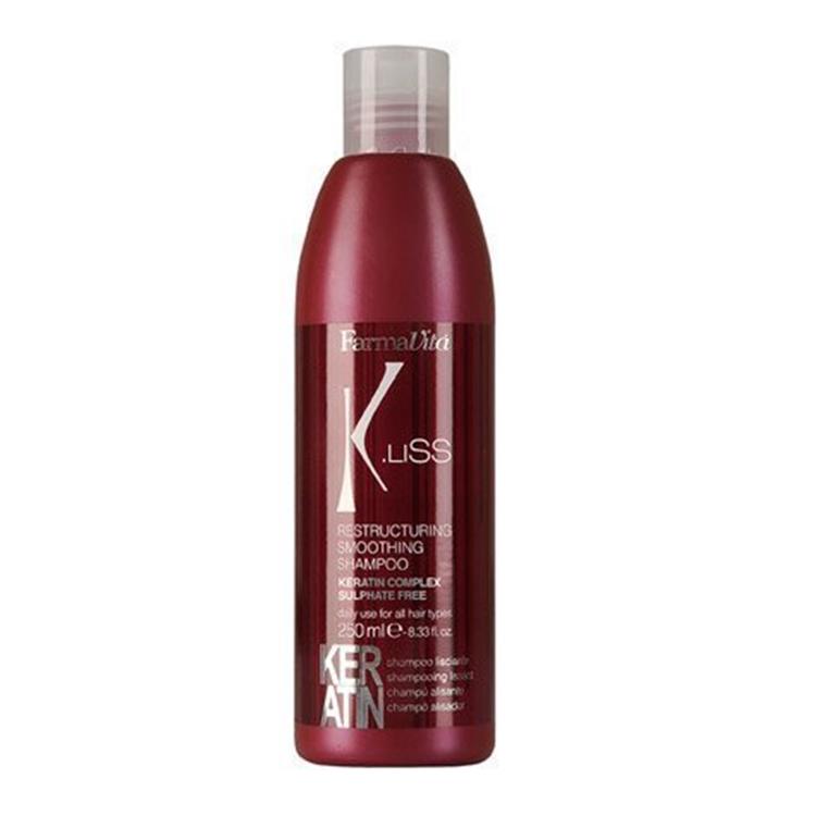 FarmaVita FarmaVita K.liss Restructuring Smoothing Shampoo 250ml - Shampoo Lisciante