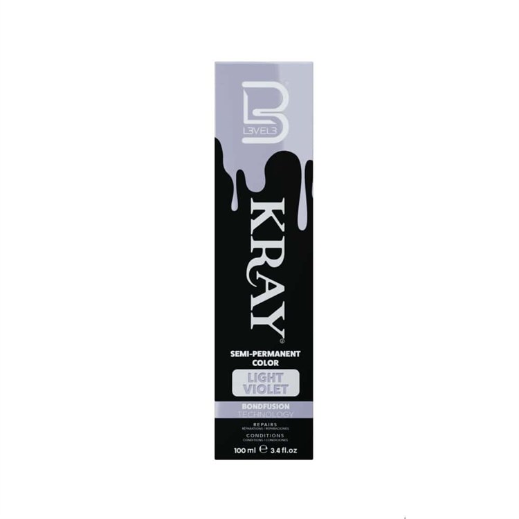 LV3 LV3 Kray Color Semi Permanent Color 100ml Light Violet